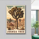Joshua Tree National Park Poster, California Poster, US National Parks Poster, Travel Wall Art, Nature Lover Gift, Landscape Poster