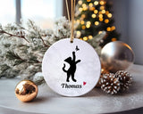 Personalized Cat Loss Ornament, Cat Name Memorial Ornament, Loss of Cat, Pet Loss Gift, Cat Condolence Gift, Christmas Decor Cat Lovers Gift