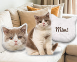 Personalized Shape Pet Pillow Case, Custom Pet Photo Face Pillow, Dog Picture Pillow, Cat Photo Pillow, Gift For Pet Lovers, Rabbit Pillow