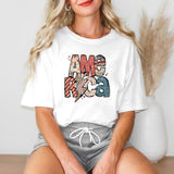 Comfort Colors America 4th Of July Shirt, Patriotic Fourth Of July USA Shirt, Memorial Day Shirt, 4th Of July Luxury Women's Gift Shirt