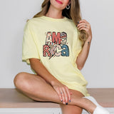 Comfort Colors America 4th Of July Shirt, Patriotic Fourth Of July USA Shirt, Memorial Day Shirt, 4th Of July Luxury Women's Gift Shirt
