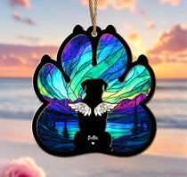 Custom Dog Suncatcher, Custom Pet Memorial Gift, Loss of Dog Gift, Dog Loss Sympathy Gift, Gift For Dog Lovers, Window Hanging