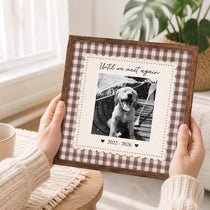 Personalized Dog Memorial Frame, Custom Pet Memorial Gift, Dog Loss Sympathy Gift, Cat Memorial Frame, Dog Photo Keepsake, Pet Loss Gift