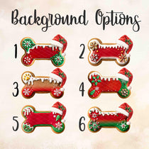 Custom Dog Bone Gingerbread Christmas Ornament, Custom Dog Ornament, Pet Ornament, Dog Lover Gift, New Dog Ornament, Christmas Decor