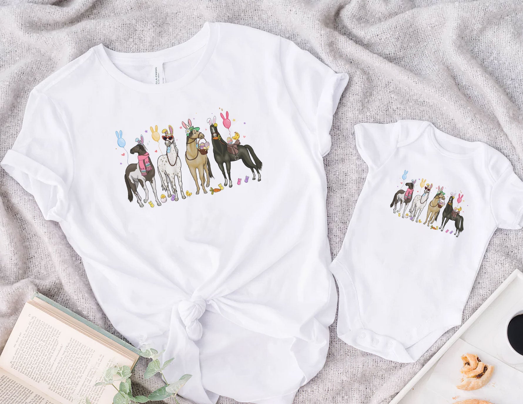 Horse Easter Shirt, Happy Easter Shirt, Easter Day Shirt, Horse Lover Shirt, Western Shirt, Cowboy Shirt, Farm Animal Shirt