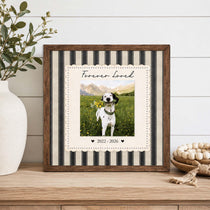 Personalized Dog Memorial Frame, Custom Pet Memorial Gift, Dog Loss Sympathy Gift, Cat Memorial Frame, Dog Photo Keepsake, Pet Loss Gift