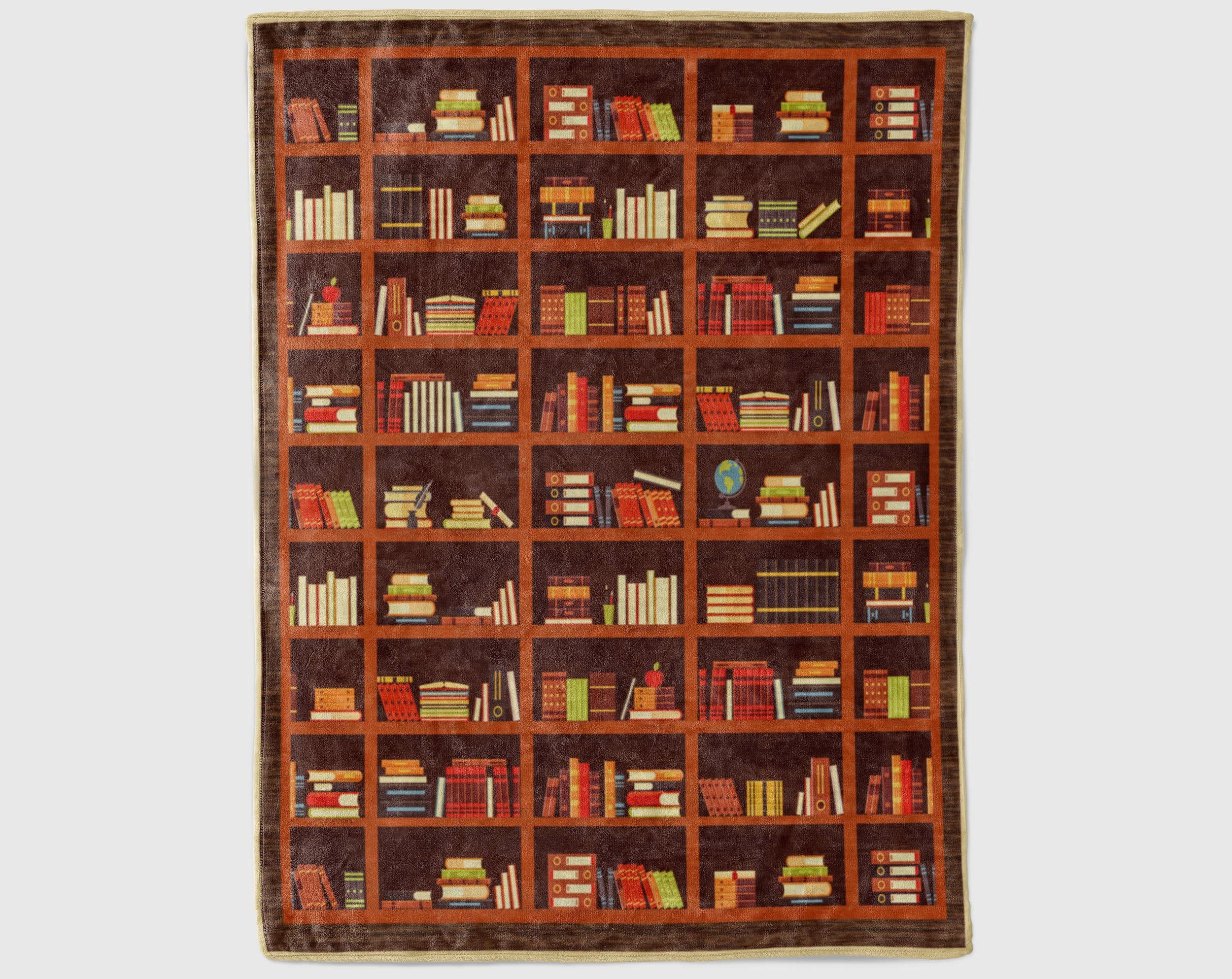 Library Blanket, Book Lover Blanket, Bookish Blanket, Reading Blanket, Bookworm Blanket, Bookaholic Blanket, Librarian Blanket
