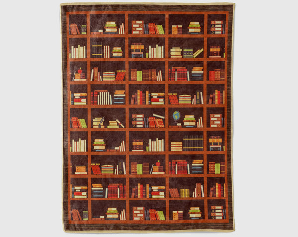 Library Blanket, Book Lover Blanket, Bookish Blanket, Reading Blanket, Bookworm Blanket, Bookaholic Blanket, Librarian Blanket