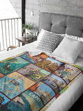 Italy Blanket, Venice Blanket, Capri Italy Blanket, Italian Blanket, Culture Blanket, Adventure Blanket, Traveler Blanket, Nature Blanket