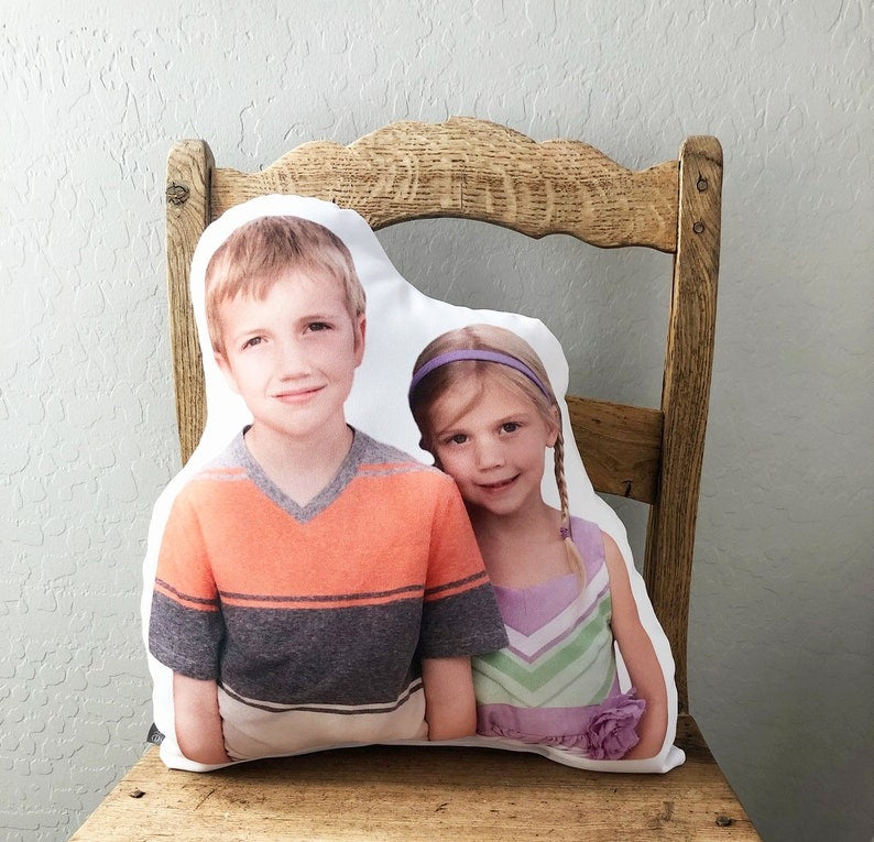 Personalized Human Pillow, Custom Human Pillow, Custom Keepsake, Long Distance, Memory Pillow, Memorial Gift, Graduation, Father's Day Gift Main image