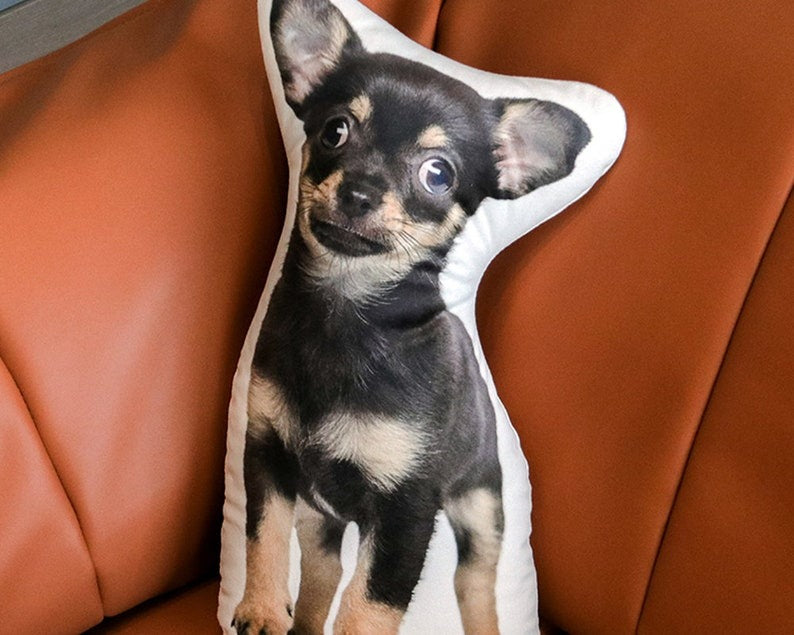 Custom Pet Pillow | Personalized Pillow | Pet Memorial Gift | Custom shaped pillow | Dog Pillow | Cat Pillow | Pet Lover Gift Secondary image
