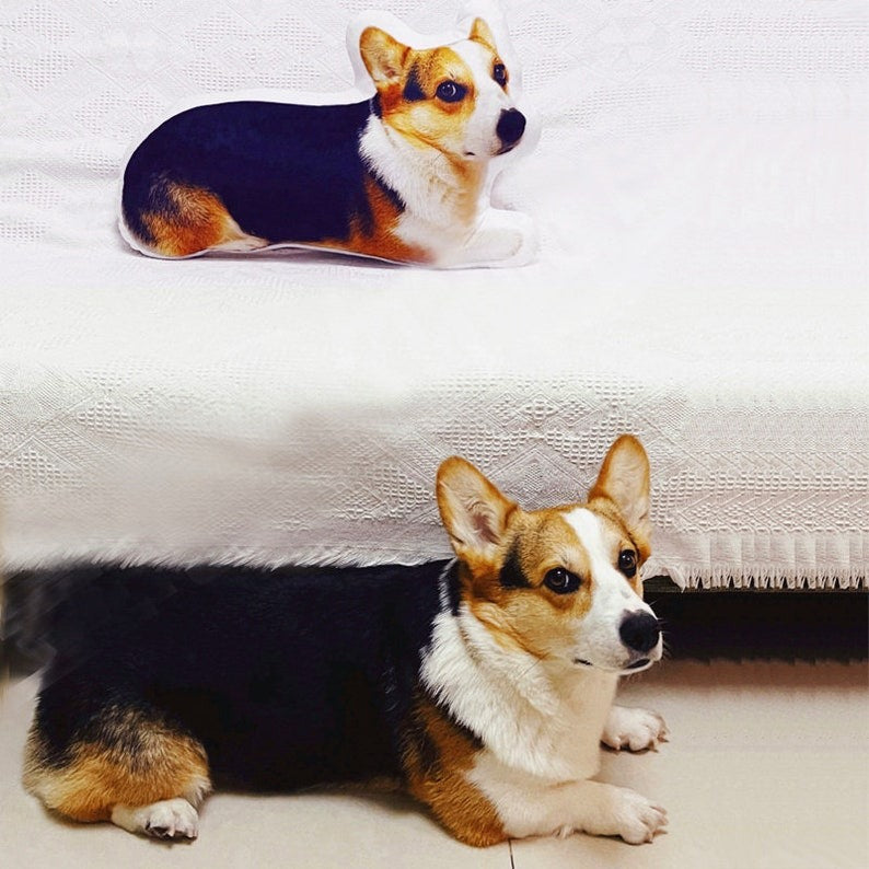 Custom Pet Pillow | Personalized Pillow | Pet Memorial Gift | Custom shaped pillow | Dog Pillow | Cat Pillow | Pet Lover Gift Secondary image